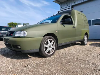 Gebraucht VW Caddy 90 PS (66 kW) 2000 Grün Van / Kleinbus