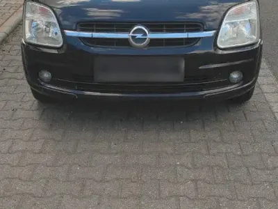 Gebraucht Opel Agila Njoy 75 PS (55 kW) 2002 Schwarz Van / Kleinbus