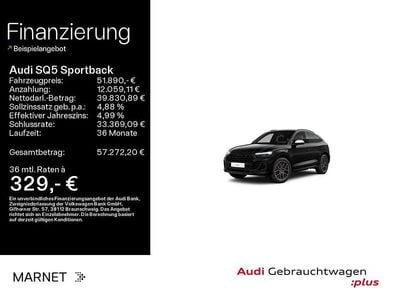 Second-hand Audi SQ5 Sportback Sport 341 CP (250 kW) 2023 Negru SUV
