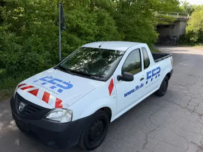 Brugt Dacia Pick up Basis 84 HK (61 kW) 2011 Hvid Pickup / Ladvogn