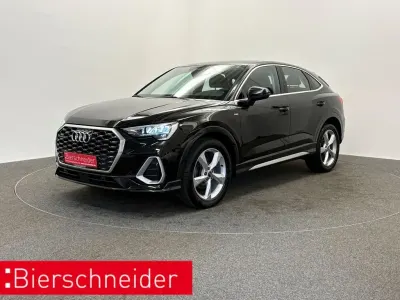 Gebraucht Audi Q3 Sportback Ambiente 150 PS (110 kW) 2022 Schwarz SUV