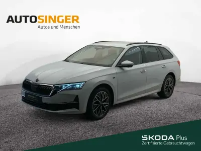 Gebraucht Skoda Octavia Tour 204 PS (150 kW) 2025 Moonweiss metallic Kombi