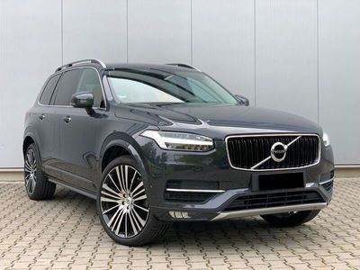 gebraucht Volvo XC90 D5 AWD Momentum Navi AHK LED RFK 22 Zoll