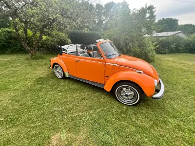 Gebraucht VW Käfer 44 PS (32 kW) 1972 Orange Cabrio