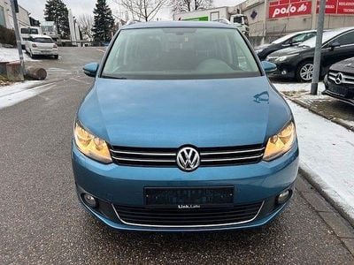 Gebraucht VW Touran Cup 140 PS (102 kW) 2015 Blau Van / Kleinbus