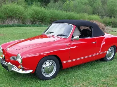 Brugt VW Karmann Ghia Karmann 39 HK (28 kW) 1969 Rød Coupe