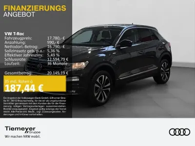 Gebraucht VW T-Roc United 150 PS (110 kW) 2021 Grau SUV