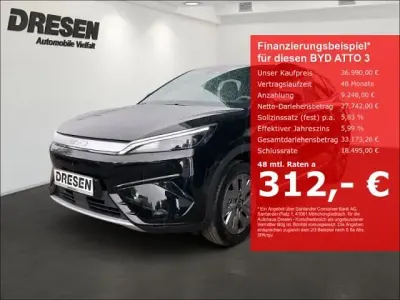 Neu BYD Atto 3 Design 230 kW (313 PS) 2026 Obsidian black SUV