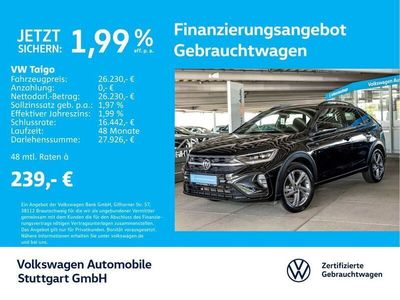 Gebraucht VW Taigo R-line 150 PS (110 kW) 2024 Schwarz SUV