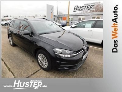Gebraucht VW Golf VII Trendline 116 PS (85 kW) 2017 Schwarz metallic Kombi