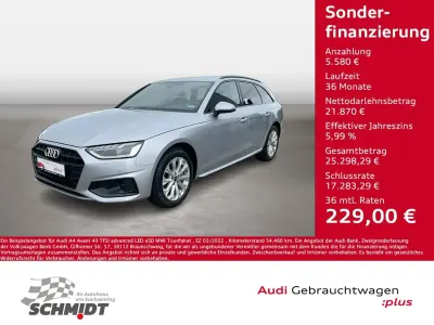 Gebraucht Audi A4 Advanced 204 PS (150 kW) 2022 Florettsilber metallic Kombi
