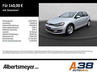 Usata VW Golf VII Comfortline 122 CV (89 kW) 2013 Argento Berlina