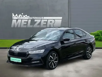 Gebraucht Skoda Octavia SportLine 150 PS (110 kW) 2022 Schwarz Limousine