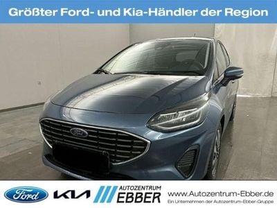 Blau Gebraucht 2022 Ford Fiesta Titanium Kleinwagen | 14.872 € (Guter Preis)