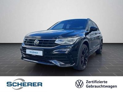 Gebraucht VW Tiguan R-line 200 PS (147 kW) 2022 Deep black perleffekt (metallic) SUV