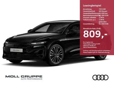 Neu Audi A6 e-tron Ambiente 314 kW (428 PS) 2026 Schwarz Kombi