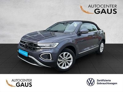 Gebraucht VW T-Roc Cabriolet Style 150 PS (110 kW) 2025 Grau Cabrio