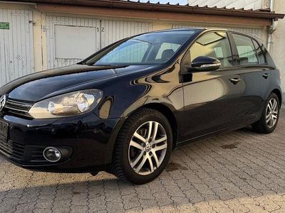 Gebraucht VW Golf VI Comfortline 122 PS (89 kW) 2009 Schwarz Kleinwagen