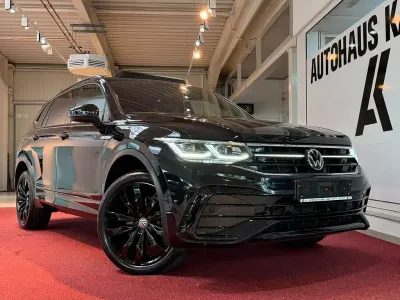 Gebraucht VW Tiguan Allspace R-line 200 PS (147 kW) 2022 Schwarz SUV