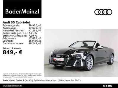 gebraucht Audi S5 Cabriolet TFSI quattro Matrix B&O Navi Kamera