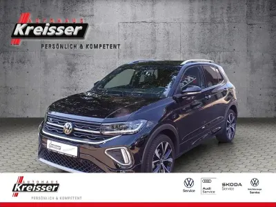 Gebraucht VW T-Cross R-line 116 PS (85 kW) 2024 Schwarz SUV