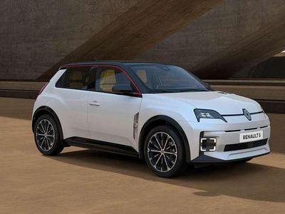 Neu Renault R5 Iconic 110 kW (150 PS) 2026 Perlmuttweiß mit dach in blac Kleinwagen