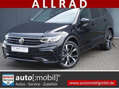 Schwarz Gebraucht 2022 VW Tiguan Allspace R-line SUV | 34.980 € (Fairer Preis)