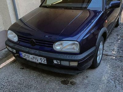 Gebraucht VW Golf 90 PS (66 kW) 1994 Blau Cabrio