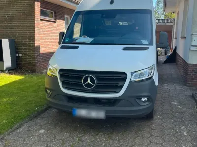 Brugt Mercedes Sprinter 190 HK (139 kW) 2021 Hvid Van