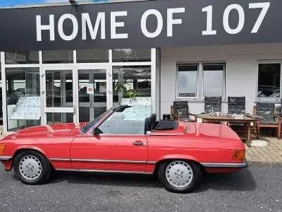 Gebraucht Mercedes SL300 188 PS (138 kW) 1986 Rot Cabrio
