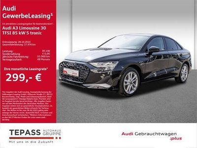 Usata Audi A3 Advanced 116 CV (85 kW) 2024 Nero Berlina