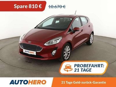 Gebraucht Ford Fiesta Titanium 101 PS (74 kW) 2017 Rot Kleinwagen