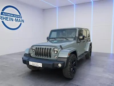 Gebraucht Jeep Wrangler Sahara 200 PS (147 kW) 2014 Grau SUV