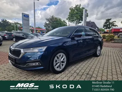Gebraucht Skoda Octavia 150 PS (110 kW) 2023 Lavablau metallic Limousine