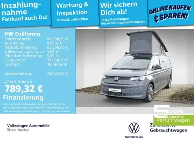 Gebraucht VW California Beach 204 PS (150 kW) 2025 Grau Van