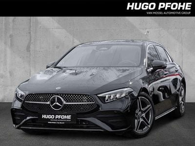 Gebraucht Mercedes A200 AMG line 163 PS (119 kW) 2025 Kosmosschwarz  metalliclack Limousine