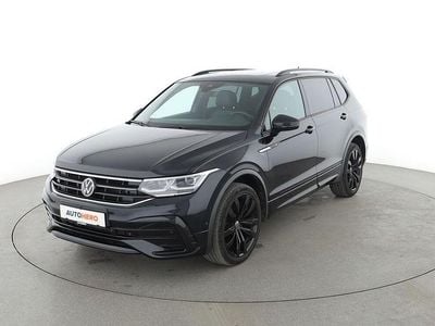 Schwarz Gebraucht 2022 VW Tiguan Allspace R-line SUV | 32.710 € (Guter Preis)