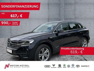 Moonlight blue perleffekt Gebraucht 2022 VW Touareg R-line SUV | 42.450 € (Superpreis)