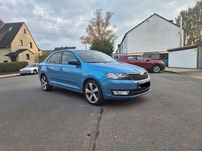 Usata Skoda Rapid Ambition 105 CV (77 kW) 2013 Blu Utilitaria