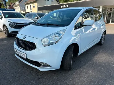 Gebraucht Kia Venga DREAM-TEAM Edition 125 PS (91 kW) 2019 Weiß Kleinwagen