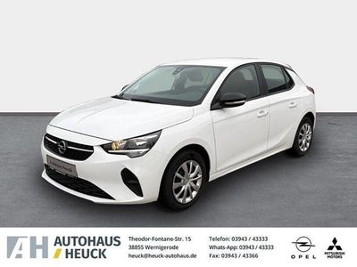 Gebraucht Opel Corsa Edition 75 PS (55 kW) 2022 Jade weiss/arktis weiss Kleinwagen