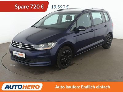 Blau Gebraucht 2016 VW Touran Comfortline Van / Kleinbus | 18.870 € (Etwas zu teuer)