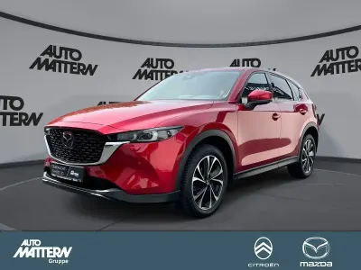 Gebraucht Mazda CX-5 Sports-Line 194 PS (142 kW) 2022 Rot SUV