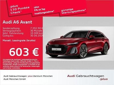 Nuova Audi A6 S-Line 367 CV (269 kW) 2025 Rosso Station wagon