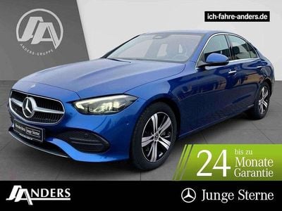 Spectrablau Gebraucht 2022 Mercedes C220 Avantgarde Limousine | 33.244 € (Guter Preis)