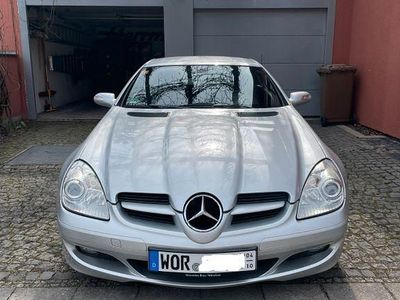 Gebraucht Mercedes SLK200 163 PS (119 kW) 2006 Silber Cabrio