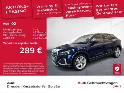 Gebraucht Audi Q2 Advanced Plus 150 PS (110 kW) 2025 Navarrablau metallic SUV