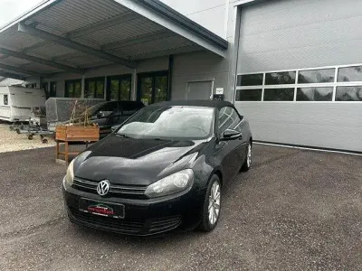 Gebraucht VW Golf Cabriolet Exclusive 105 PS (77 kW) 2012 Schwarz Cabrio