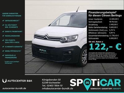 Gebraucht Citroën Berlingo PureTech 110 PS (80 kW) 2020 Weiß Van / Kleinbus