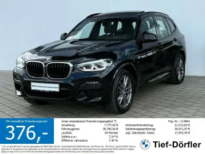 Gebraucht BMW X3 M Sport 286 PS (210 kW) 2021 Black sapphire metallic SUV